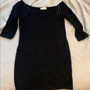 forever 21, tight black dress